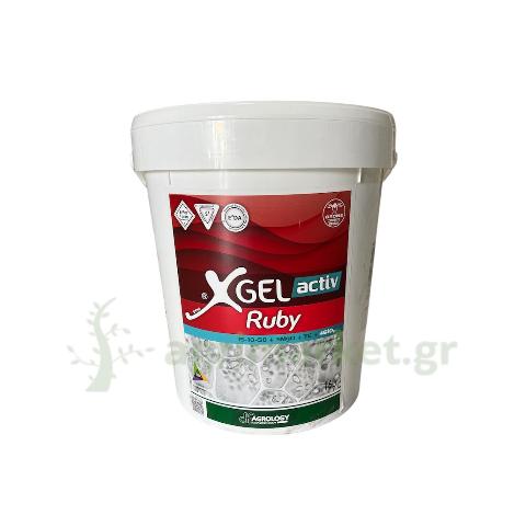 XGEL ACTIV RUBY 15-10-50+30MGO+4SIO2+IXN 16LT