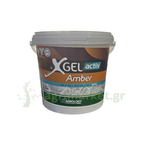 XGEL ACTIV AMBER 20-0-25+20CAO+1SIO2+IXN 3LT