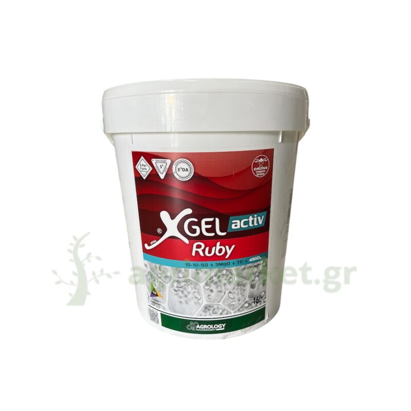 XGEL ACTIV RUBY 15-10-50+30MGO+4SIO2+IXN 16LT