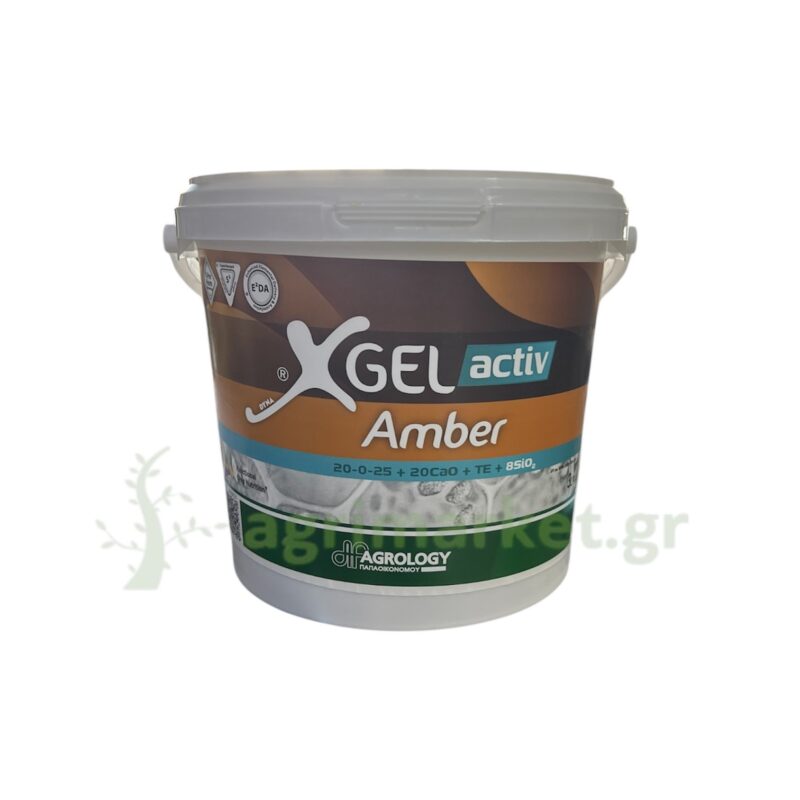 XGEL ACTIV AMBER 20-0-25+20CAO+1SIO2+IXN 3LT